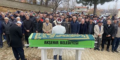 ŞEHİT BABASI RAMAZAN BAŞER DUALARLA UĞURLANDI