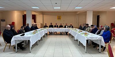 ŞEHİT VE GAZİ AİLELERİ İFTARDA BULUŞTU 