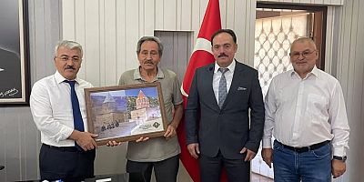 SEYYİD MAHMUD HAYRANİ DERNEĞİ’NDEN KAYMAKAM YİĞİT'E ZİYARET