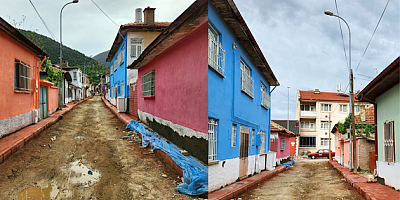 ŞİRİNIRMAK SOKAK YENİLENİYOR 