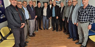 ŞOFÖRLER ODASI’NDAN İYİ PARTİ İLÇE BAŞKANLIĞINA HAYIRLI OLSUN ZİYARETİ