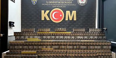 SULTANDAĞI’NDA 1830 PAKET GÜMRÜK KAÇAĞI SİGARA ELE GEÇİRİLDİ