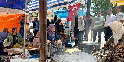 SULTANDAĞI’NDA FİLİSTİN'E DESTEK KERMESİ DÜZENLENDİ