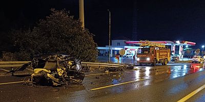 SULTANDAĞI YEŞİLÇİFTLİK’TE FECİ KAZA: 1 ÖLÜ, 1 AĞIR YARALI
