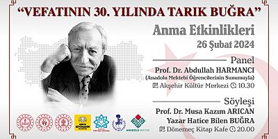 TARIK BUĞRA ANMA PROGRAMI GERÇEKLEŞTİRİLECEK