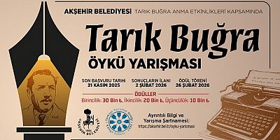 TARIK BUĞRA ÖYKÜ YARIŞMASI DÜZENLENECEK 