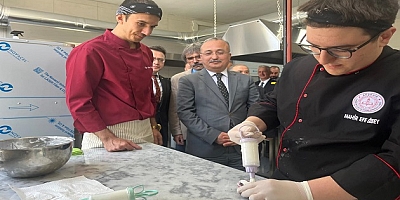 TURİZM LİSESİ’NE MUTFAK ATÖLYESİ AÇILDI