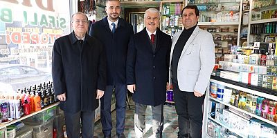 VALİ  İBRAHİM AKIN, ILGIN'DA  ESNAF VE VATANDAŞLARLA BULUŞTU