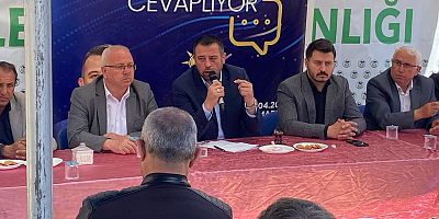 VATANDAŞ SORUYOR BAŞKAN CEVAPLIYOR 