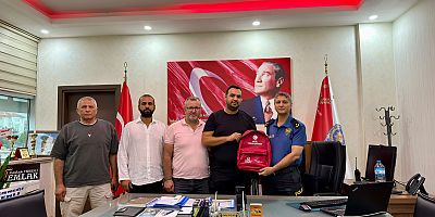 YAREN ARAMA KURTARMA DERNEĞİNDEN İLÇE EMNİYET MÜDÜRÜ TALET AVŞAR’A ZİYARET