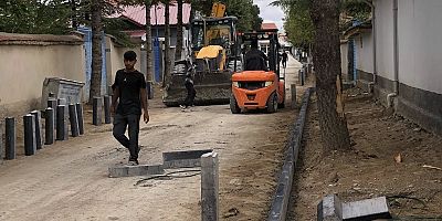 YENİ TASARIM PARKE TAŞLARI TUZLUKÇU'YA RENK KATACAK