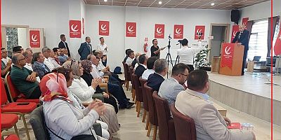 YENİDEN REFAH PARTİSİ YUNAK İLÇE BAŞKANI MUHAMMED ALTUNER GÜVEN TAZELEDİ