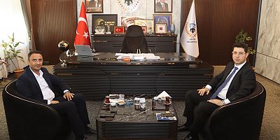 YUNAK KAYMAKAMI DENİZ ATASOY’DAN ÇELTİK BELEDİYESİ’NE ZİYARET