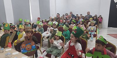 YUNAK MERKEZ ANAOKULUNDA YERLİ MALI HAFTASI COŞKUYLA KUTLANDI