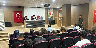 YUNAK’TA BELLETMEN ÖĞRETMENLERLE TOPLANTI