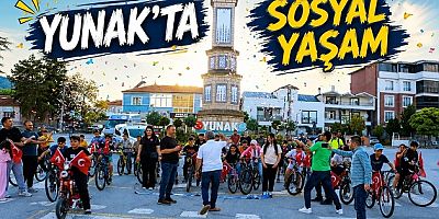 YUNAK'TA PEDALLAR MUTLULUK, SAĞLIK VE GELECEK İÇİN ÇEVRİLDİ