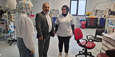 YUNAK'TA SAĞLIK LİSESİ STAJYER ÖĞRENCİLERİNE MORAL VE MOTİVASYON ZİYARETİ
