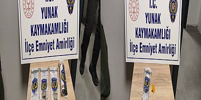 YUNAK’TA ZEHİR TACİRLERİNE GEÇİT YOK 