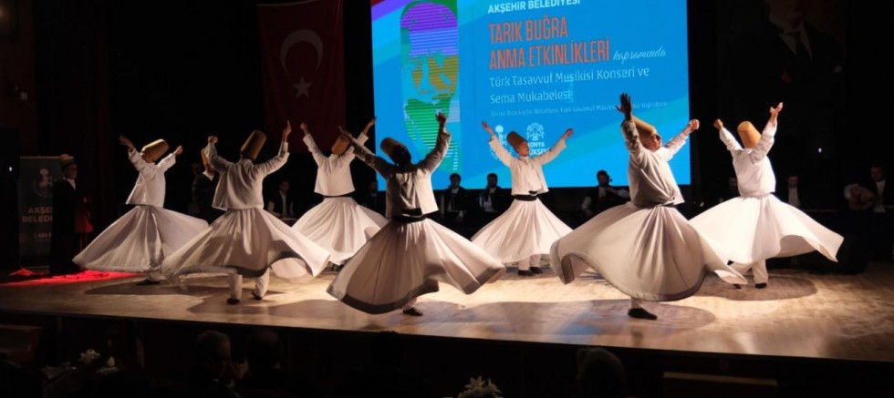 TARIK BUĞRA ANMA GECESİ SEMA GÖSTERİSİYLE TAÇLANDI